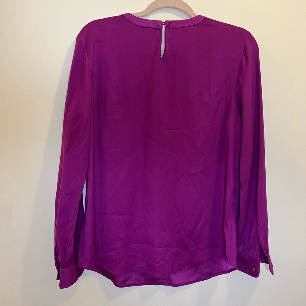 Ann Taylor plum blouse